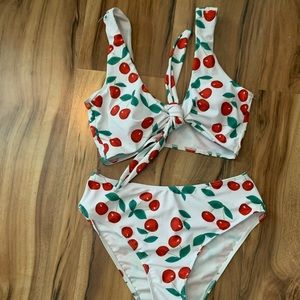 *Never Worn* Cherry Bikini